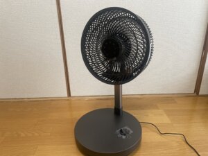 【ニトリ】DCコードレス扇風機のフォルム